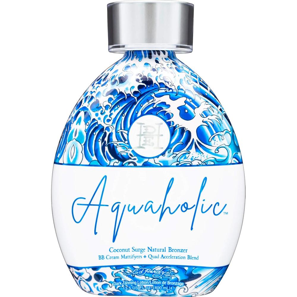 에디하디 아쿠아홀릭 코코넛 네츄럴 다크 태닝로션 400ml - 상품 이미지