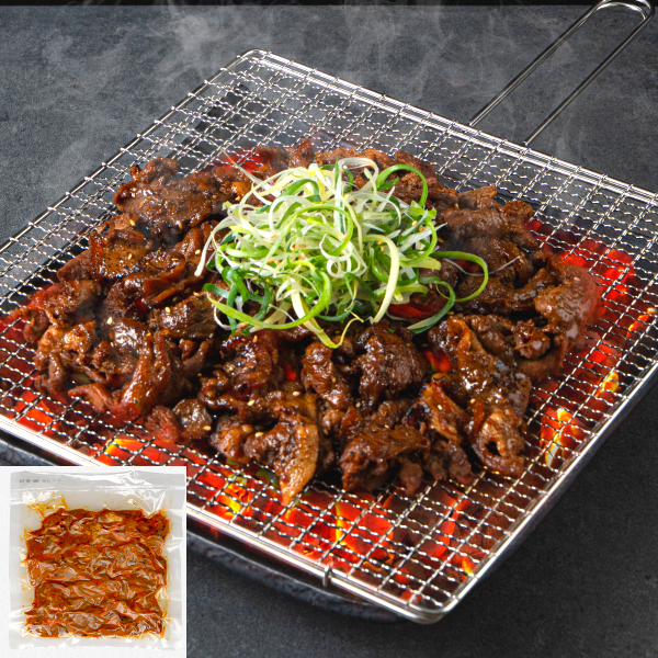 고덕 불고기 직화 돼지 한돈 숯불 석쇠 250g 고추장 간장 - 상품 이미지