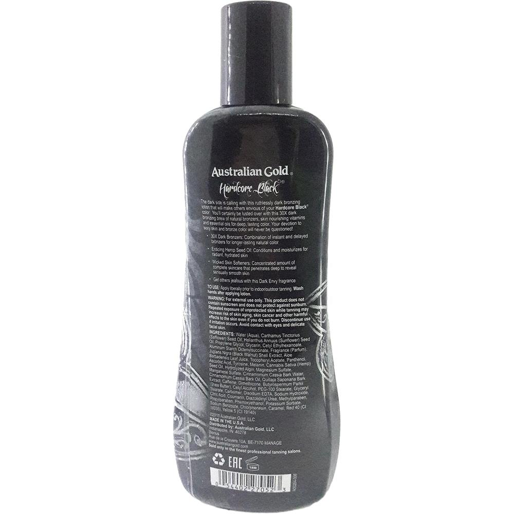 오스트레일리안 골드 하드코어 블랙 30X 태닝로션 250ml - 상세 이미지 2
