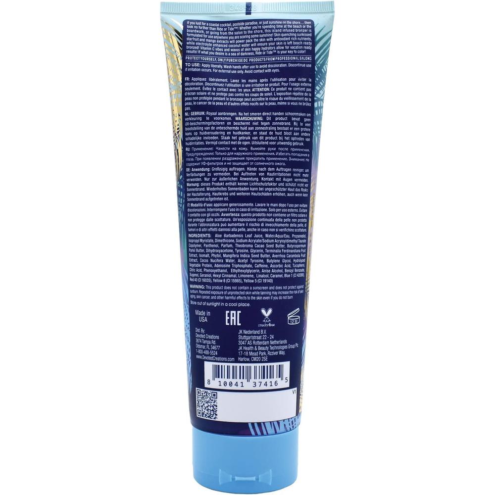 디보티드 Ride or Tide 브론징 다크 태닝로션 251ml - 상세 이미지 2