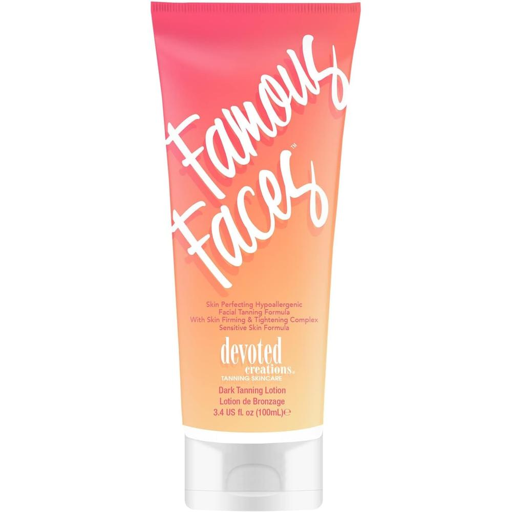 디보티드 Famous Faces 페이셜 태닝로션 100ml - 상품 이미지