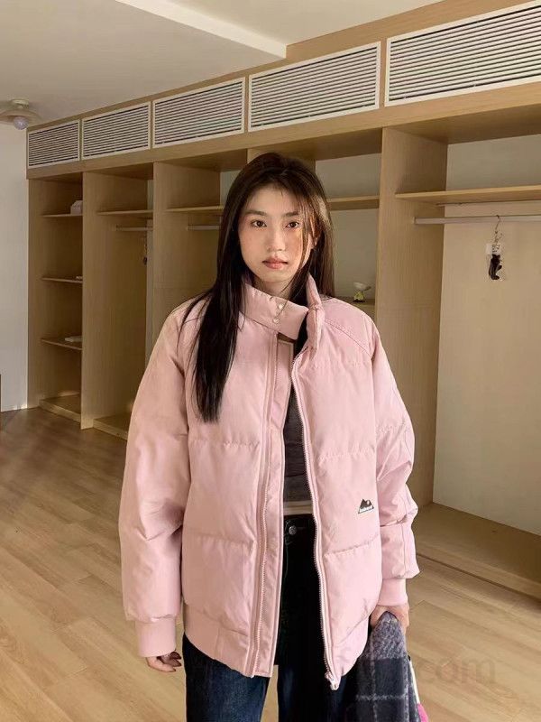 여성용 다운 재킷 겨울용 가벼운 경량 패딩 따뜻하고 루즈한 올매치 스타일 데일리 커플룩 활용 가능 - 상세 이미지 2