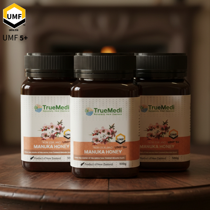 트루메디 뉴질랜드 마누카꿀 UMF5+ 마누카허니 Manuka honey 500g, 3개 - 메인 이미지