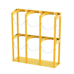 더우글 가스통 거치대 가스 용기 보관 산소통 보관함 전도방지 3병용 실사용 후기 | 효과 있을까? - 상품 이미지 1