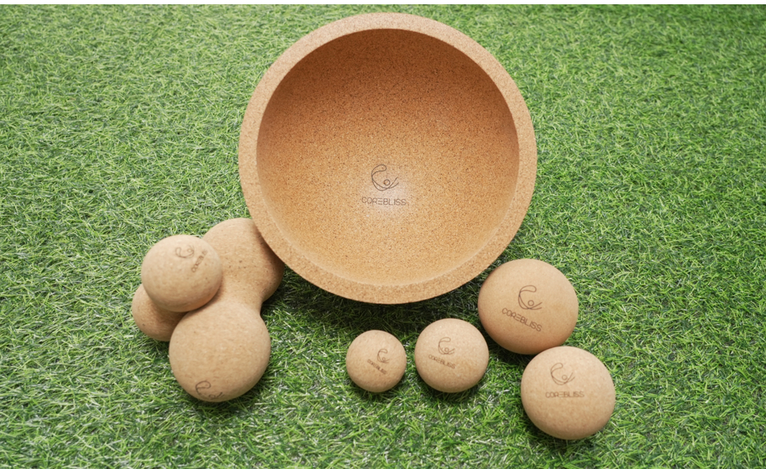 땅콩볼 피넛볼 발 다리 종아리 등 목 마사지볼 마사지 6cmX12cm - 상세 이미지 3