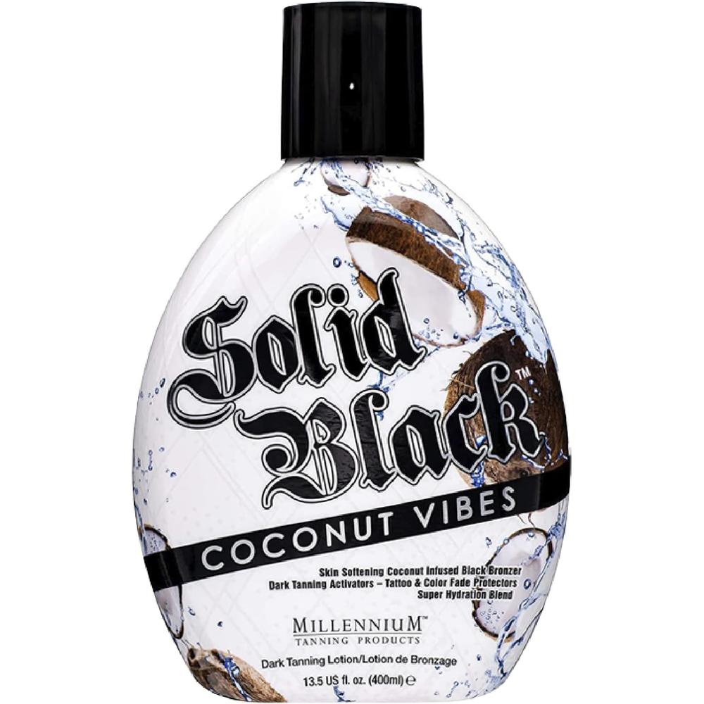 밀레니엄 솔리드 블랙 코코넛 다크 태닝로션 400ml - 상품 이미지