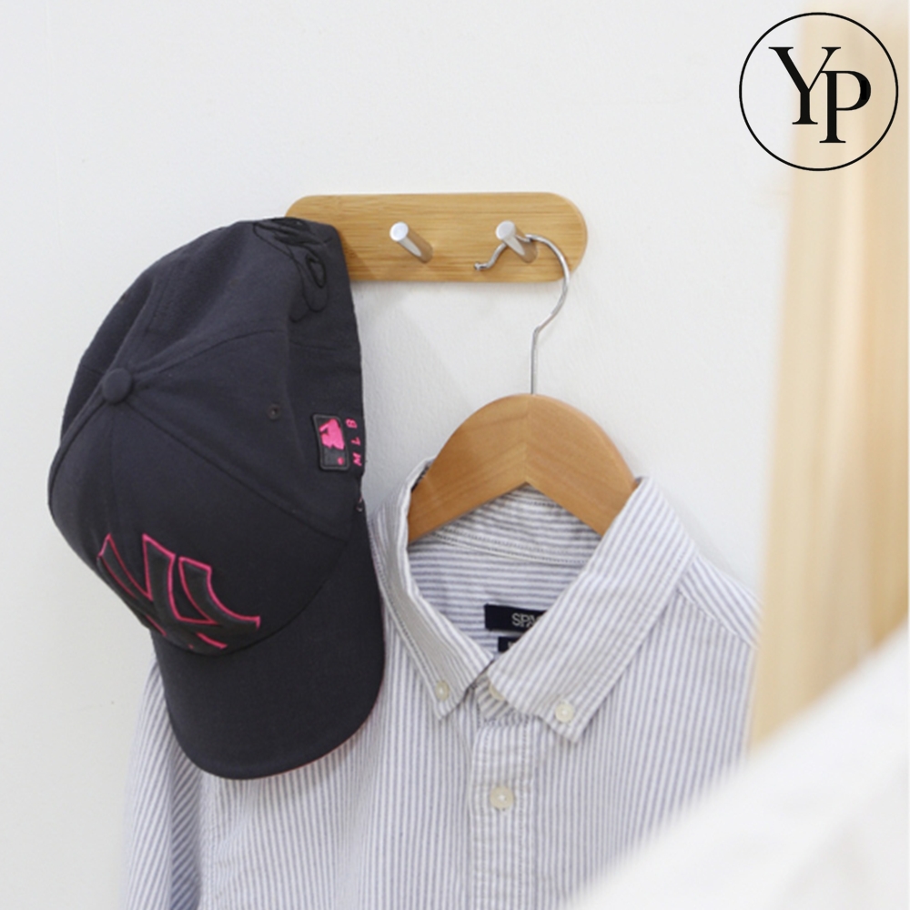 우드 벽부착 옷걸이 나무 후크 고리 소품 행거 벽걸이 가방 모자 정리대