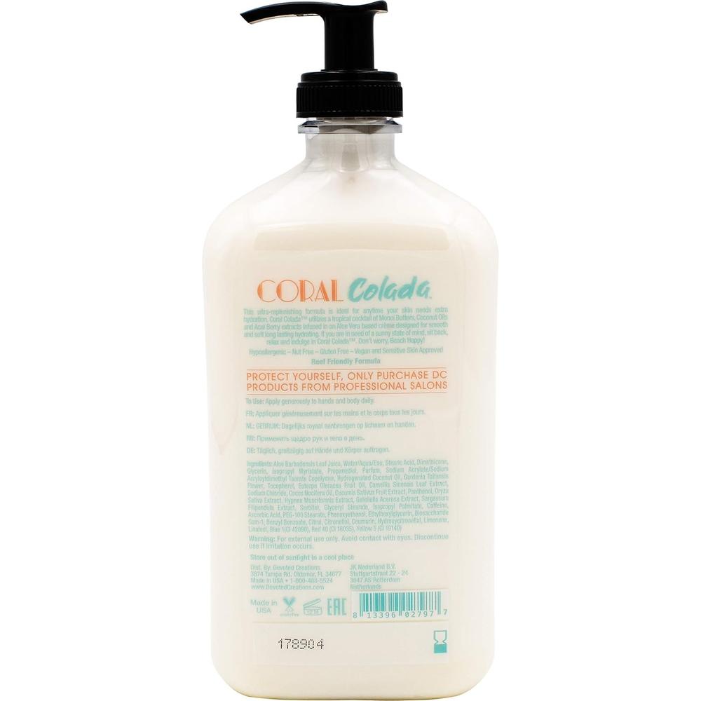 디보티드 Coral Colada 태닝 스킨케어 540ml - 상세 이미지 2