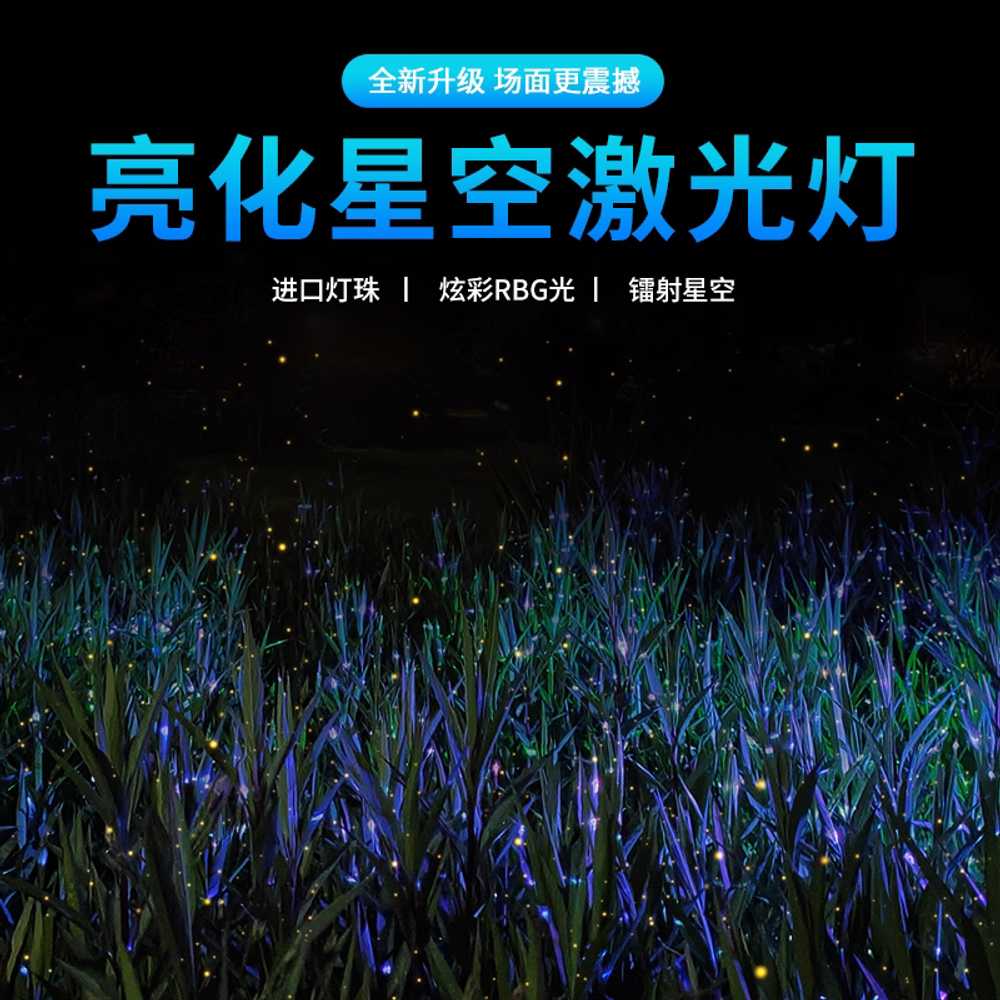 반딧불 조명 램프 빛 홀로그램 오로라 빛축제 결혼식 - 상세 이미지 5
