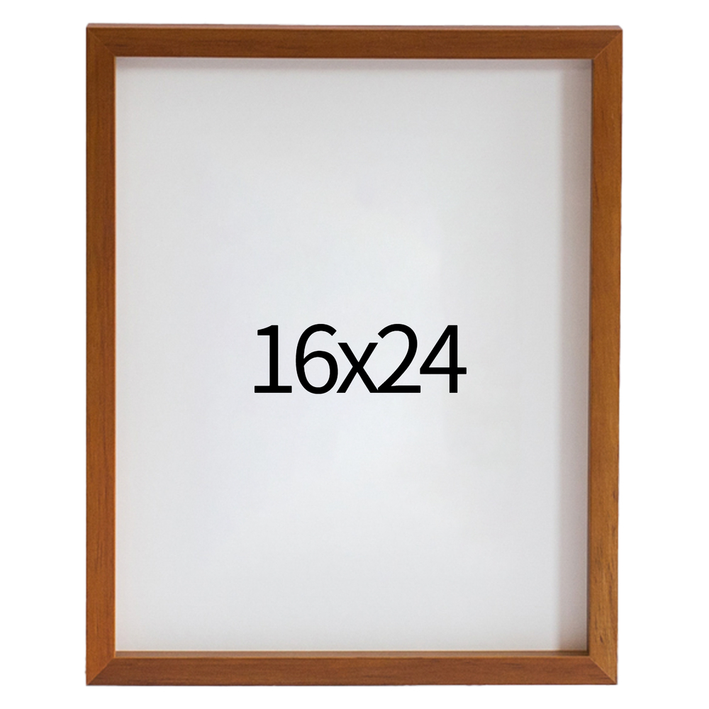 리얼 12mm 원목액자 웨딩액자 그림 포스터 프레임 인테리어 16x24 406x609mm, 연밤 - 메인 이미지