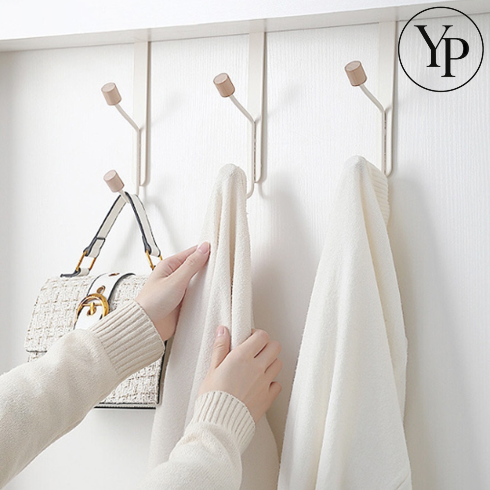 우드 도어 걸이 행거 옷장 정리 가방 소품 모자 걸이 핸드백 정리대 벽 보관함 진열대