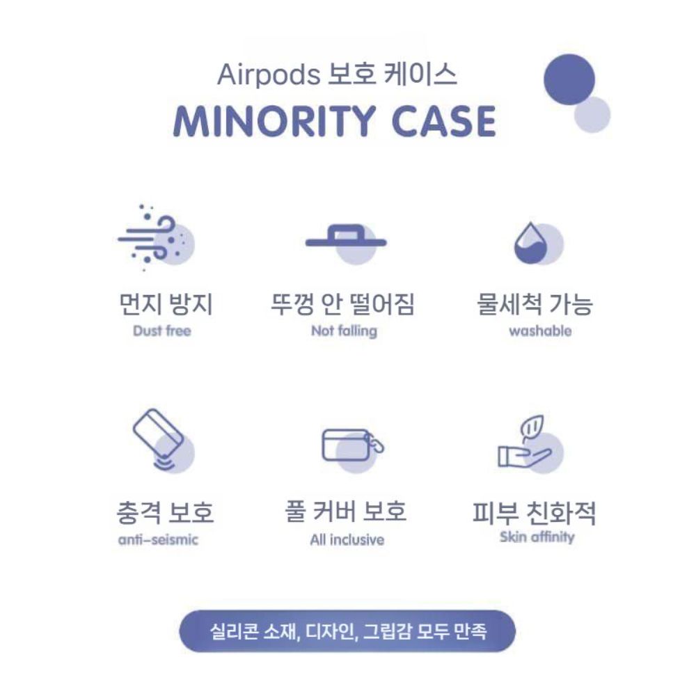 에어팟 4세대 케이스 창의력 그리피스 LED 조명 일러스트 투명 커버 - 상세 이미지 2