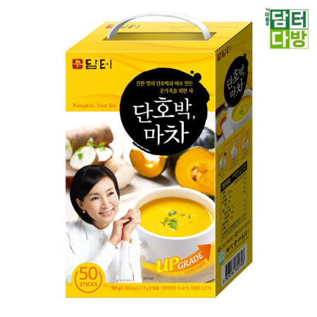 그코 담터 단호박 마차 50스틱 다용도 사무실 가루차 천마차 휴대용 간식