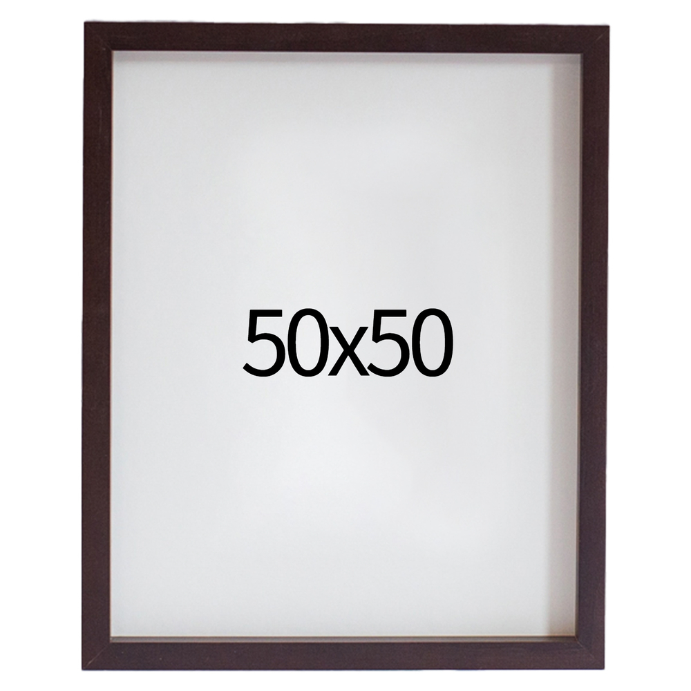 리얼 12mm 원목액자 웨딩액자 그림 포스터 프레임 인테리어 50x50 500x500mm, 샴페인 - 메인 이미지