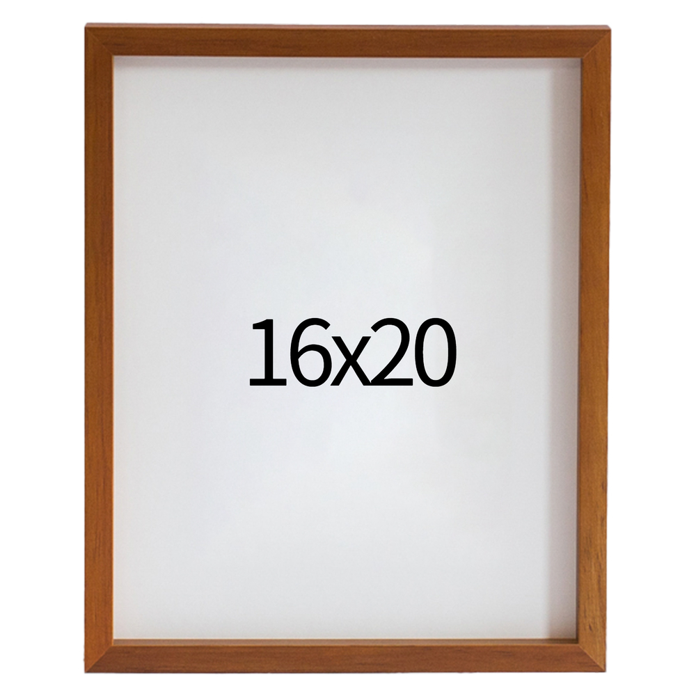 리얼 12mm 원목액자 웨딩액자 그림 포스터 프레임 인테리어 16x20 406x508mm, 연밤 - 메인 이미지