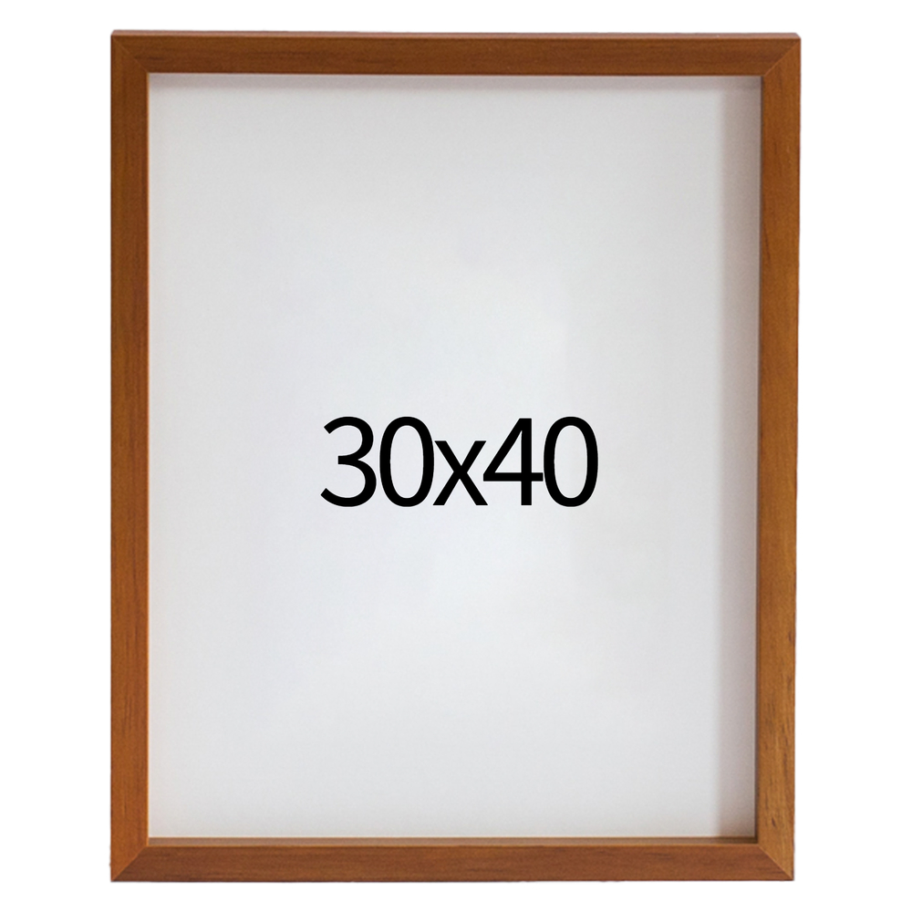 리얼 12mm 원목액자 웨딩액자 그림 포스터 프레임 인테리어 30x40 300x400mm, 연밤 - 메인 이미지