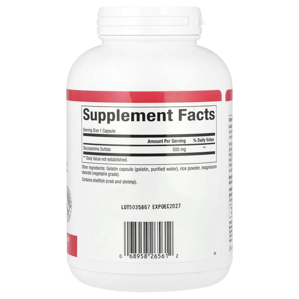 네츄럴팩터 글루코사민 설페이트 500mg 360정 (2개) - 상세 이미지 3