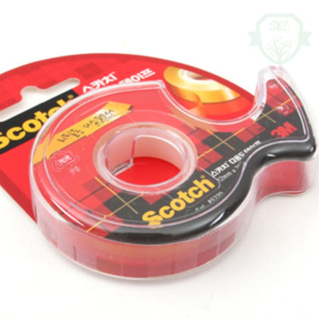 솔군스토어 스카치 테이프 디스펜서 12x20m 학교테이프