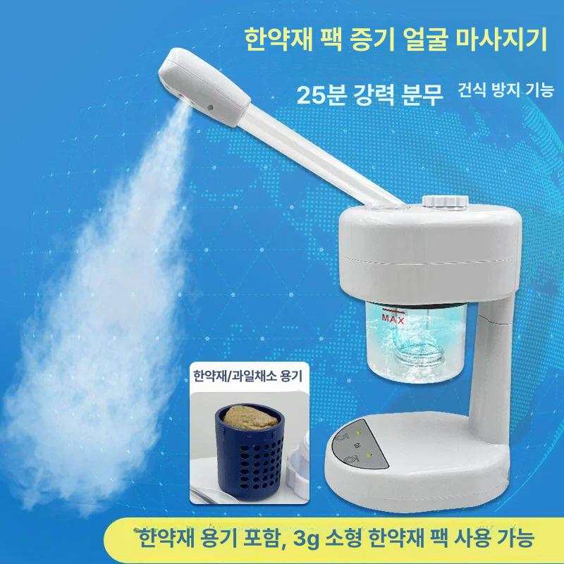 얼굴스팀기 페이스스티머 가정용 수분공급 헤어스팀기 미스트기 페이셜스티머 안면스팀기 JS06 표준형 - 상세 이미지 3