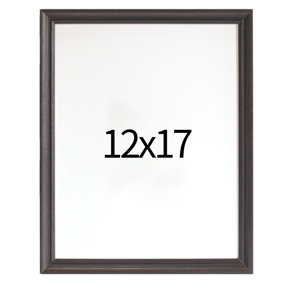 럭셔리 엔틱 원목액자 웨딩액자 우드 아크릴 프레임 스튜디오 틀 12x17 304x431mm, 블랙 - 메인 이미지