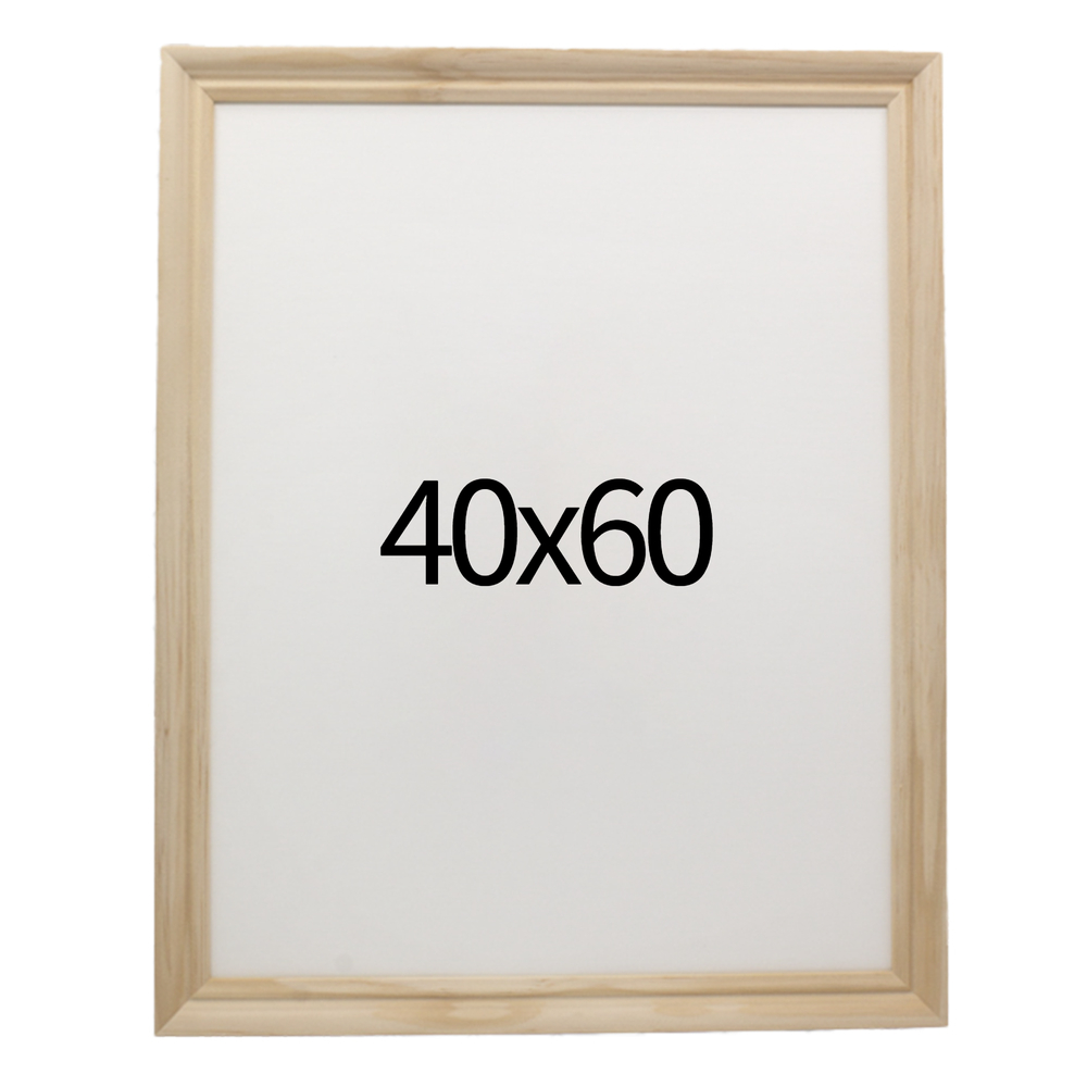 럭셔리 엔틱 원목액자 웨딩액자 우드 아크릴 프레임 스튜디오 틀 40x60 400x600mm, 내츄럴 - 메인 이미지