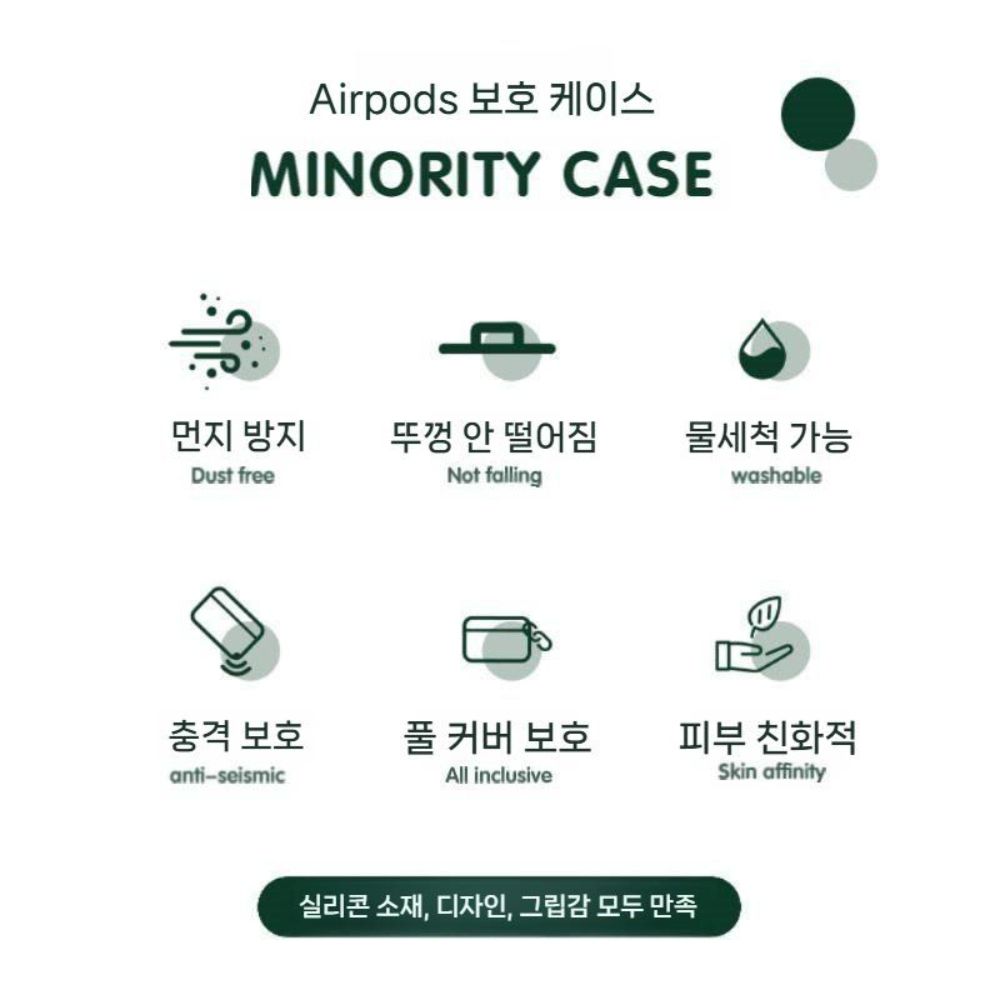 에어팟 4세대 케이스 창의력 록리 LED 조명 일러스트 투명 커버 - 상세 이미지 2