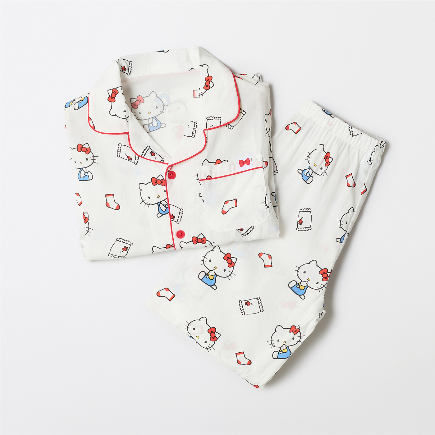 [당일출고][산리오캐릭터즈] 스파오키즈 긴팔 파자마 잠옷 SPPPF49KU1