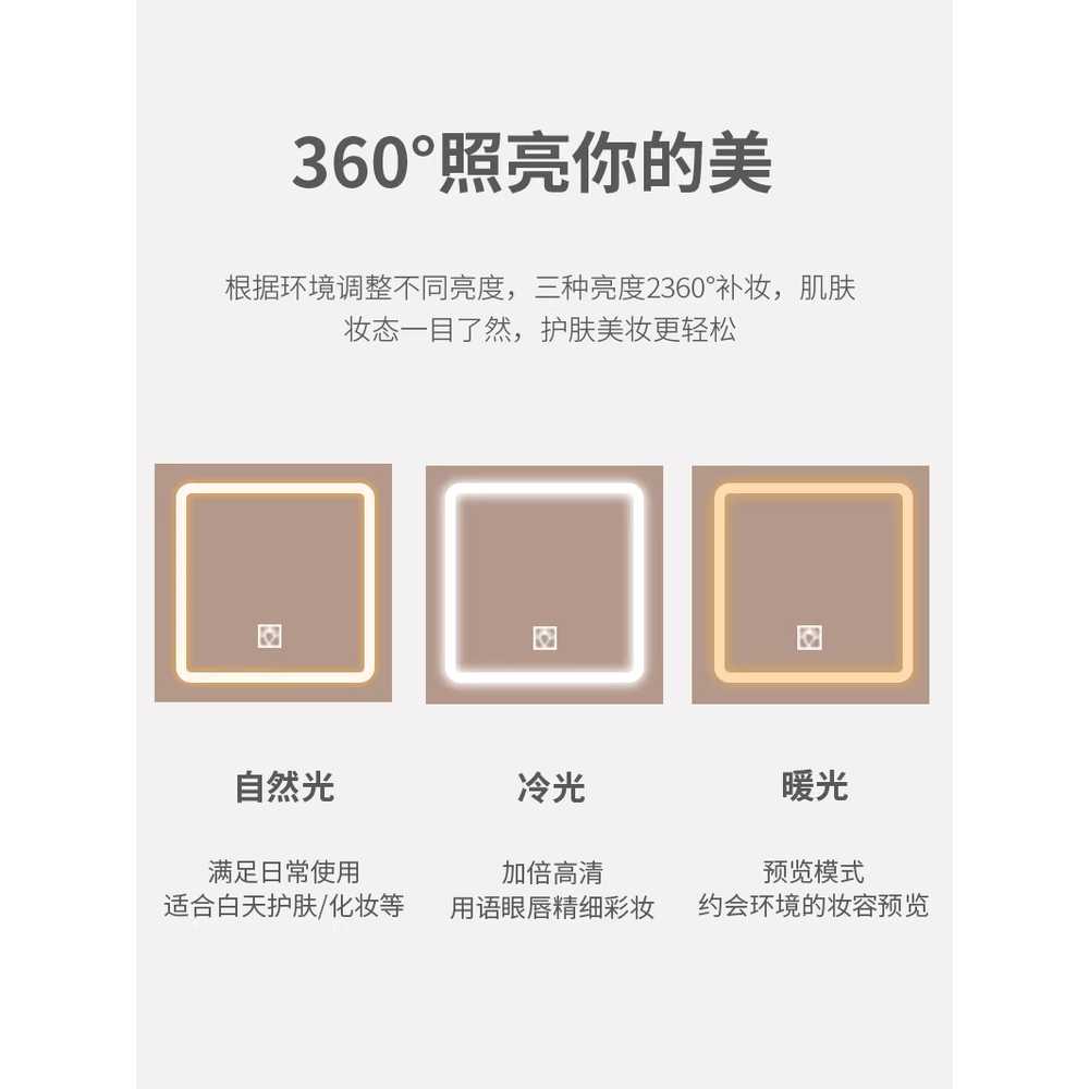 접이식화장대 미니화장대 서랍장 콘솔 입식 거울 수납 - 상세 이미지 3