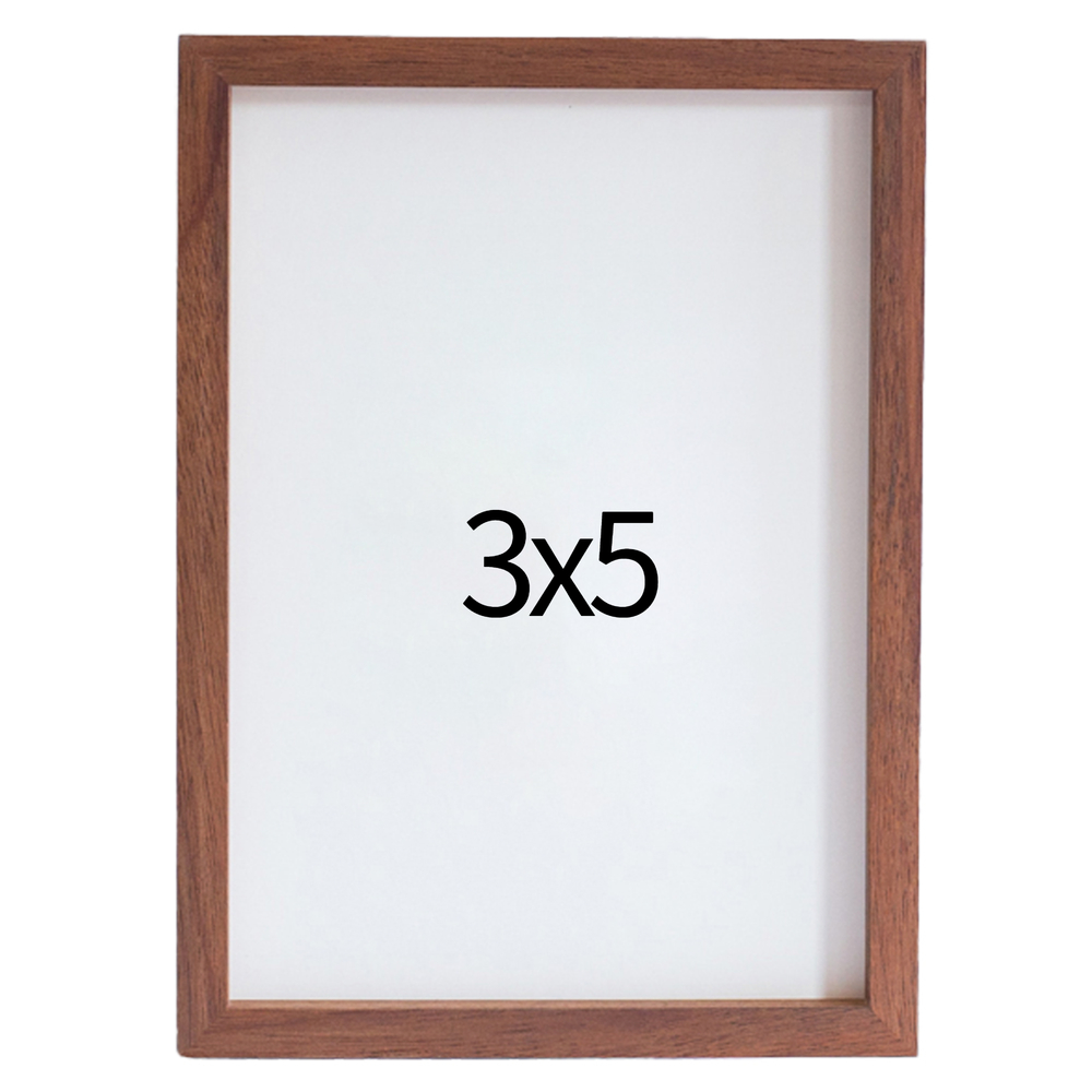 리얼 12mm 나무액자 사진액자 웨딩 포토테이블 사진인화 탁상 3x5 76x127mm, 오크 - 메인 이미지