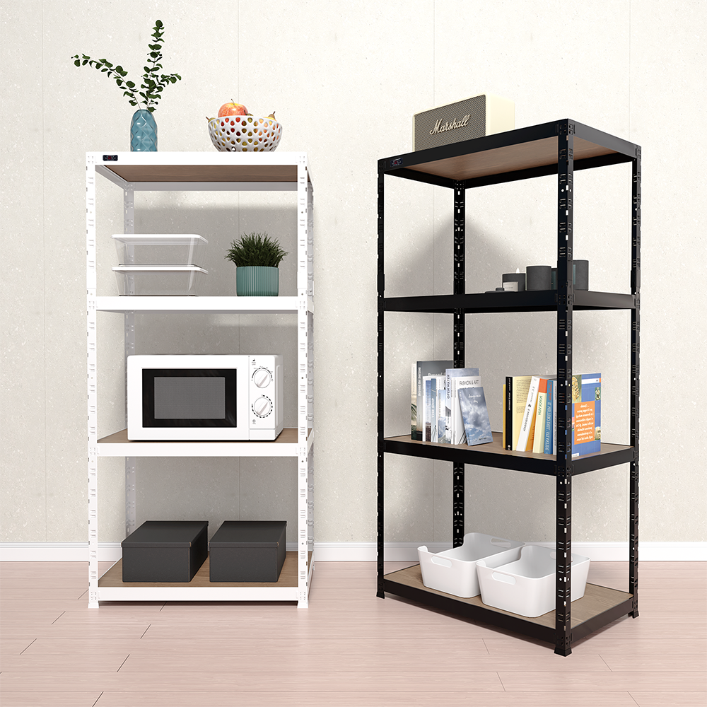 랙셈블 수납선반 무볼트 다용도실 다용도 팬트리 랙 선반 800300900 4단