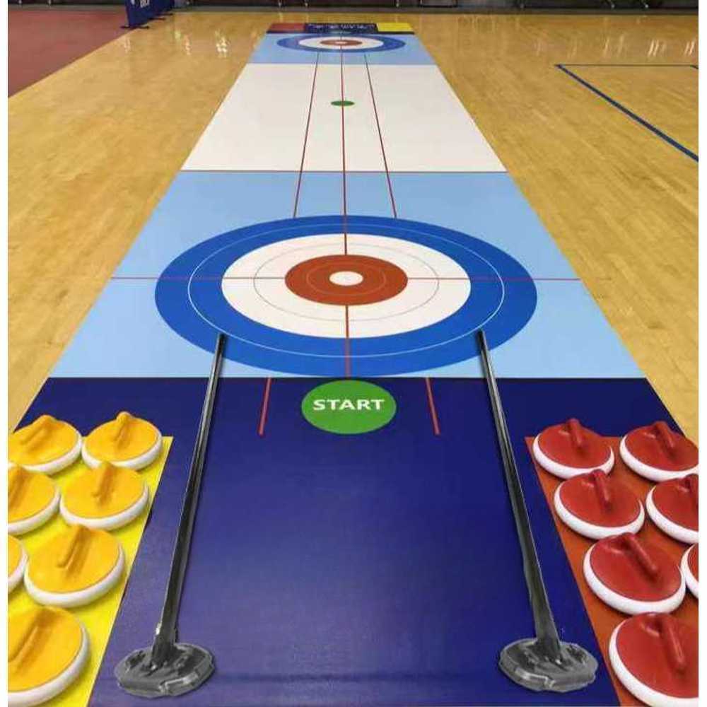 컬링 게임 학습 체육 볼링 실내스포츠 남녀노소 단체 0.6x2.2m - 상품 이미지
