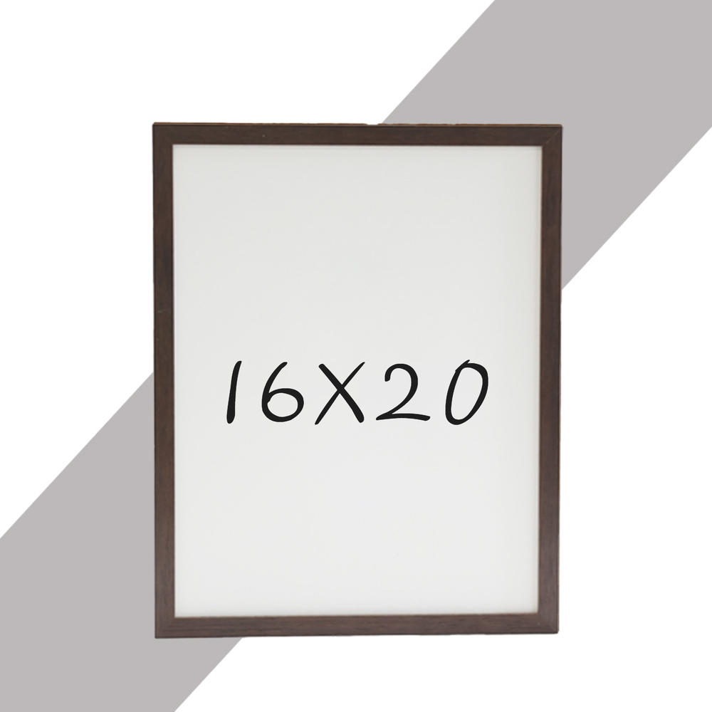 15mm 원목액자 웨딩액자 우드 아크릴 프레임 스튜디오 틀 16x20 406x508mm, 샴페인 - 메인 이미지