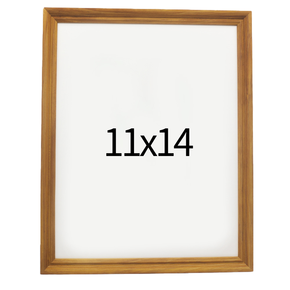 럭셔리 엔틱 원목액자 웨딩액자 우드 아크릴 프레임 스튜디오 틀 11x14 279x355mm, 연밤 - 메인 이미지