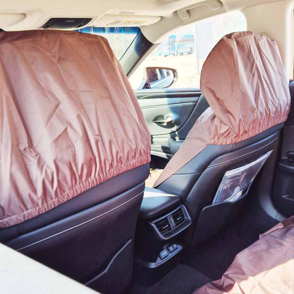더퍼 자동차 시트 방수 커버 1인석 가죽 손상 오염 방지