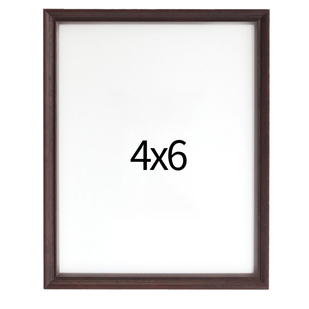 럭셔리 엔틱 나무액자 사진액자 웨딩 포토테이블 사진인화 탁상 4x6 101x152mm, 샴페인 - 메인 이미지