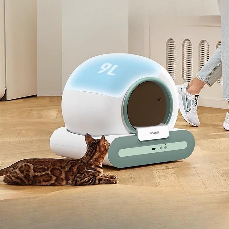 자동 고양이 화장실 똥소변 청소기 Ti+ 스마트 화장실 (무료 탈취) - 상세 이미지 2