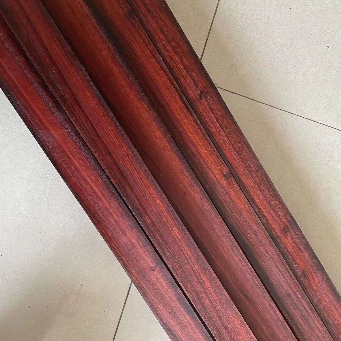 목재 흑단 소품 특수목 판재 금사남목 각재 원목 각목 나무 50x3x3cm 1개 - 상세 이미지 4