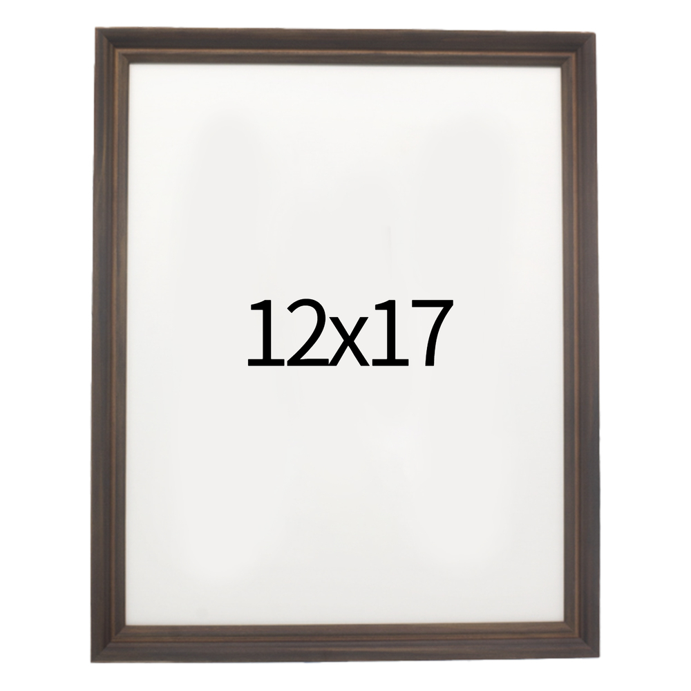 럭셔리 엔틱 원목액자 웨딩액자 우드 아크릴 프레임 스튜디오 틀 12x17 304x431mm, 진밤 - 메인 이미지
