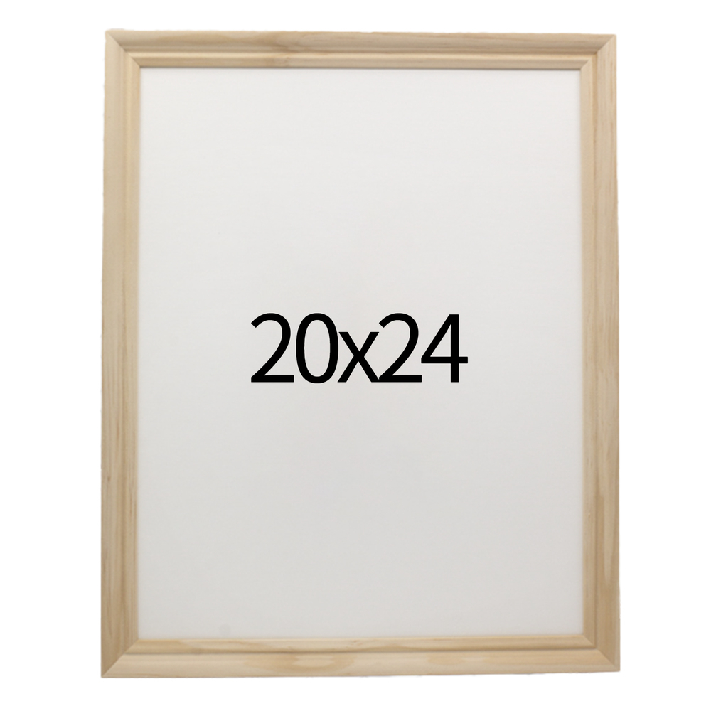 럭셔리 엔틱 원목액자 웨딩액자 우드 아크릴 프레임 스튜디오 틀 20x24 508x609mm, 내츄럴 - 메인 이미지
