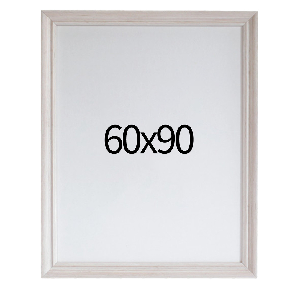 럭셔리 엔틱 원목액자 웨딩액자 우드 아크릴 프레임 스튜디오 틀 60x90 600x900mm, 화이트 - 메인 이미지