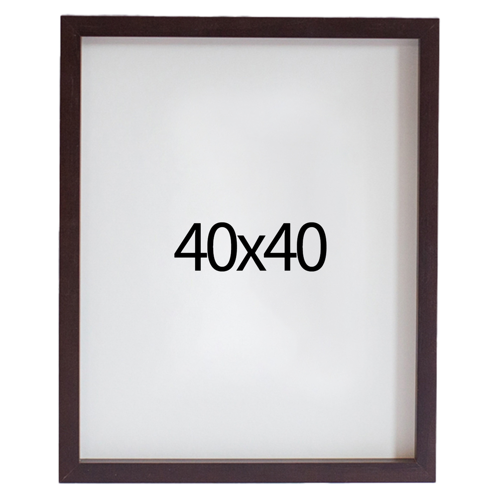 리얼 12mm 원목액자 웨딩액자 그림 포스터 프레임 인테리어 40x40 400x400mm, 샴페인 - 메인 이미지
