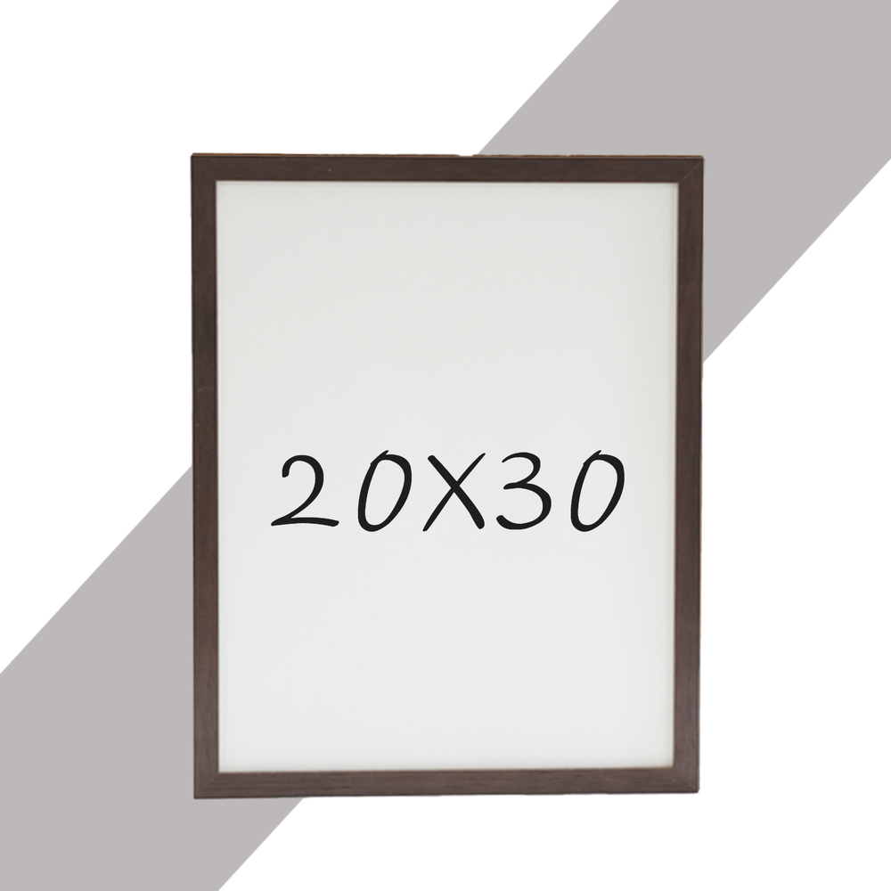 15mm 원목액자 웨딩액자 우드 아크릴 프레임 스튜디오 틀 20x30 508x762mm, 샴페인 - 메인 이미지