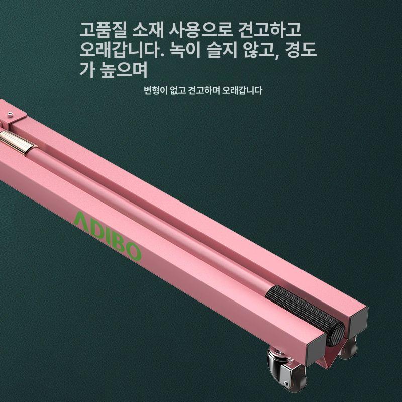 셔틀콕 스위퍼 밀대 막대 강당 접이식 모으기 배드민턴 배드민턴콕 배드민턴공 수집 정리기 S-021 스테인리스스틸 실버 - 상세 이미지 3