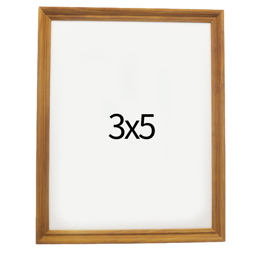 럭셔리 엔틱 나무액자 사진액자 웨딩 포토테이블 사진인화 탁상 3x5 76x127mm, 연밤 - 상품 이미지