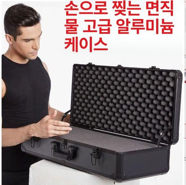 에어소프트건 하드케이스 백팩 라이플 장비 군용 숄더백 밀리터리 전술가방 보관 싱글백 80 30 10CM - 상세 이미지 2