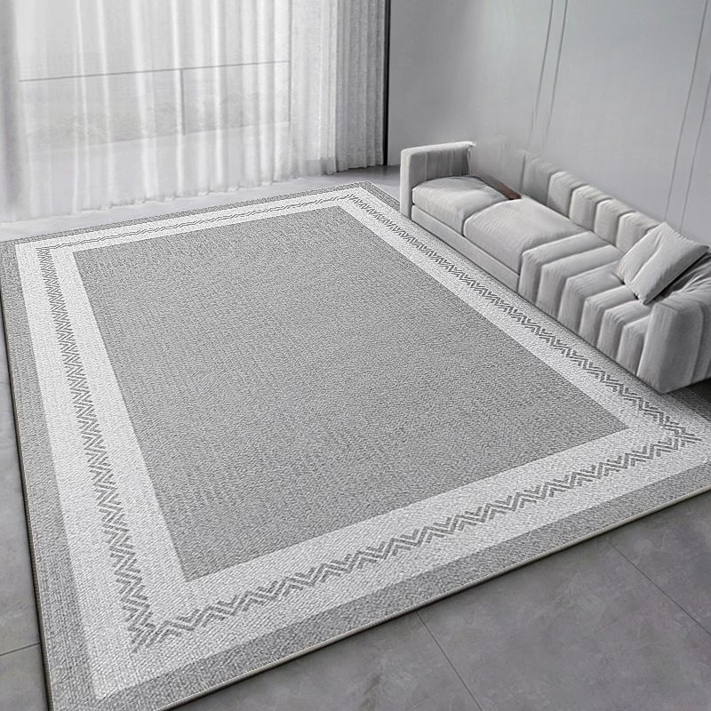 거실대형패드 카페트 바닥 러그 특대형 북유럽 사계절 200x300cm 클래식-Y2 라이트 그레이 방오 미끄럼 방지 바닥 80x120cm - 상품 이미지