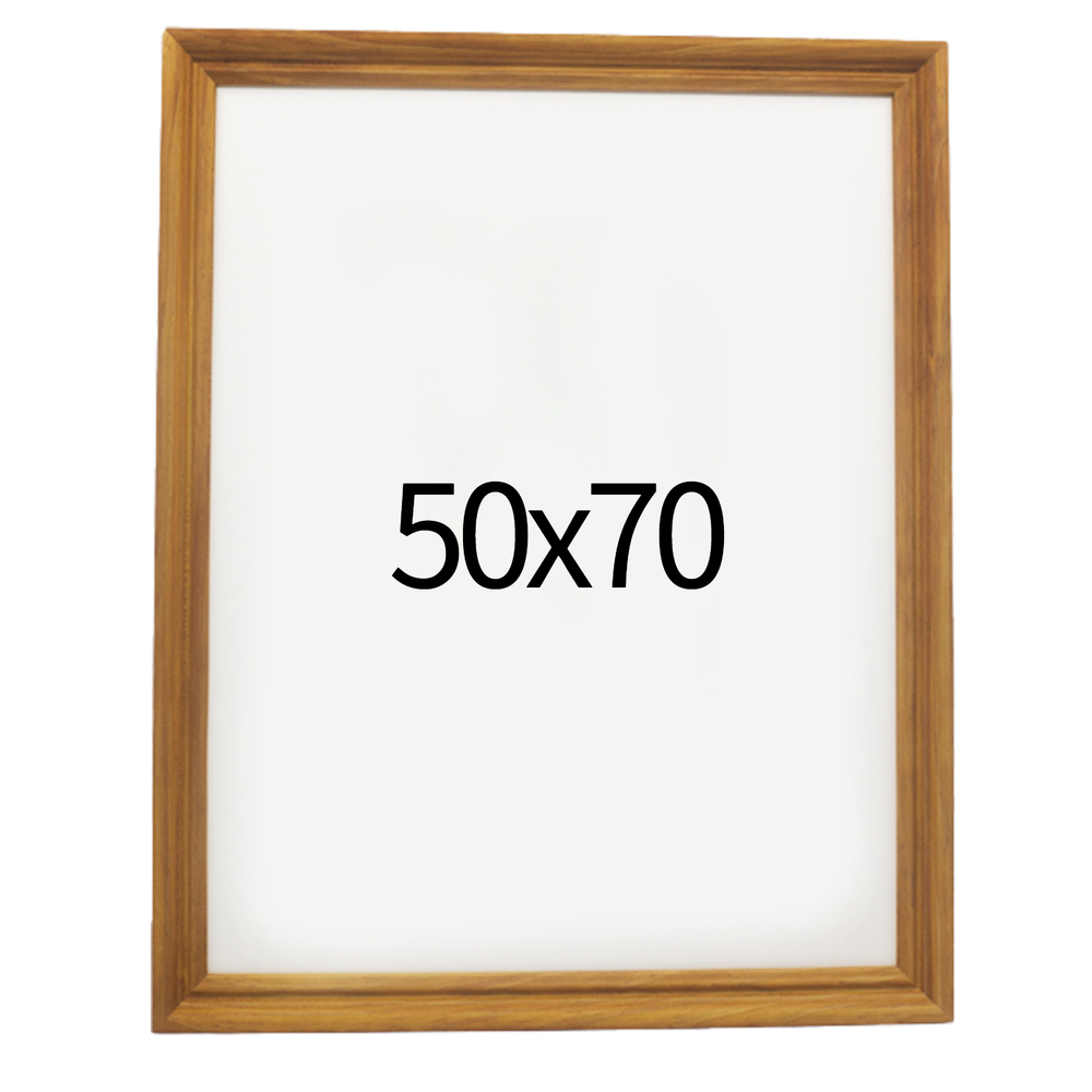 럭셔리 엔틱 원목액자 웨딩액자 우드 아크릴 프레임 스튜디오 틀 50x70 500x700mm, 연밤 - 메인 이미지