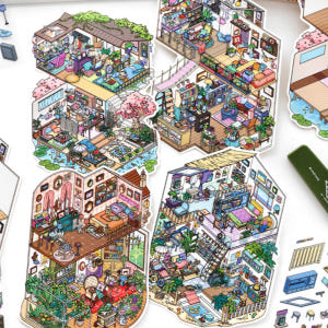 방꾸미기스티커 3D 입체 스티커 다락방 실사용 후기 | 효과 있을까? - 상품 이미지 1