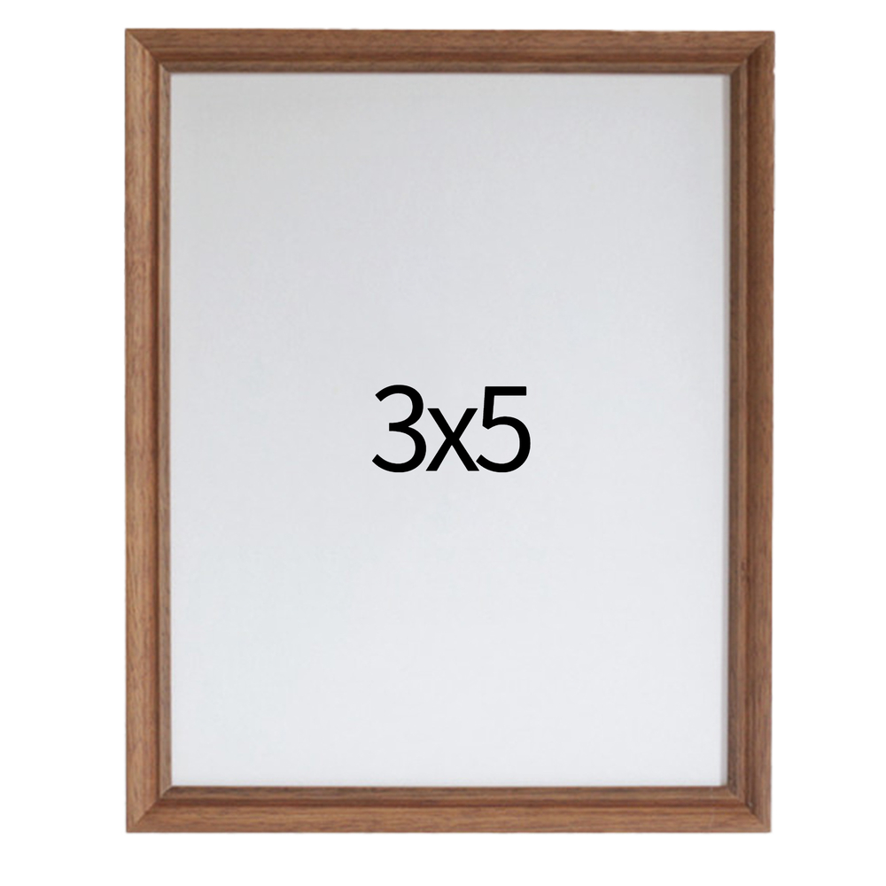 럭셔리 엔틱 나무액자 사진액자 웨딩 포토테이블 사진인화 탁상 3x5 76x127mm, 오크 - 메인 이미지