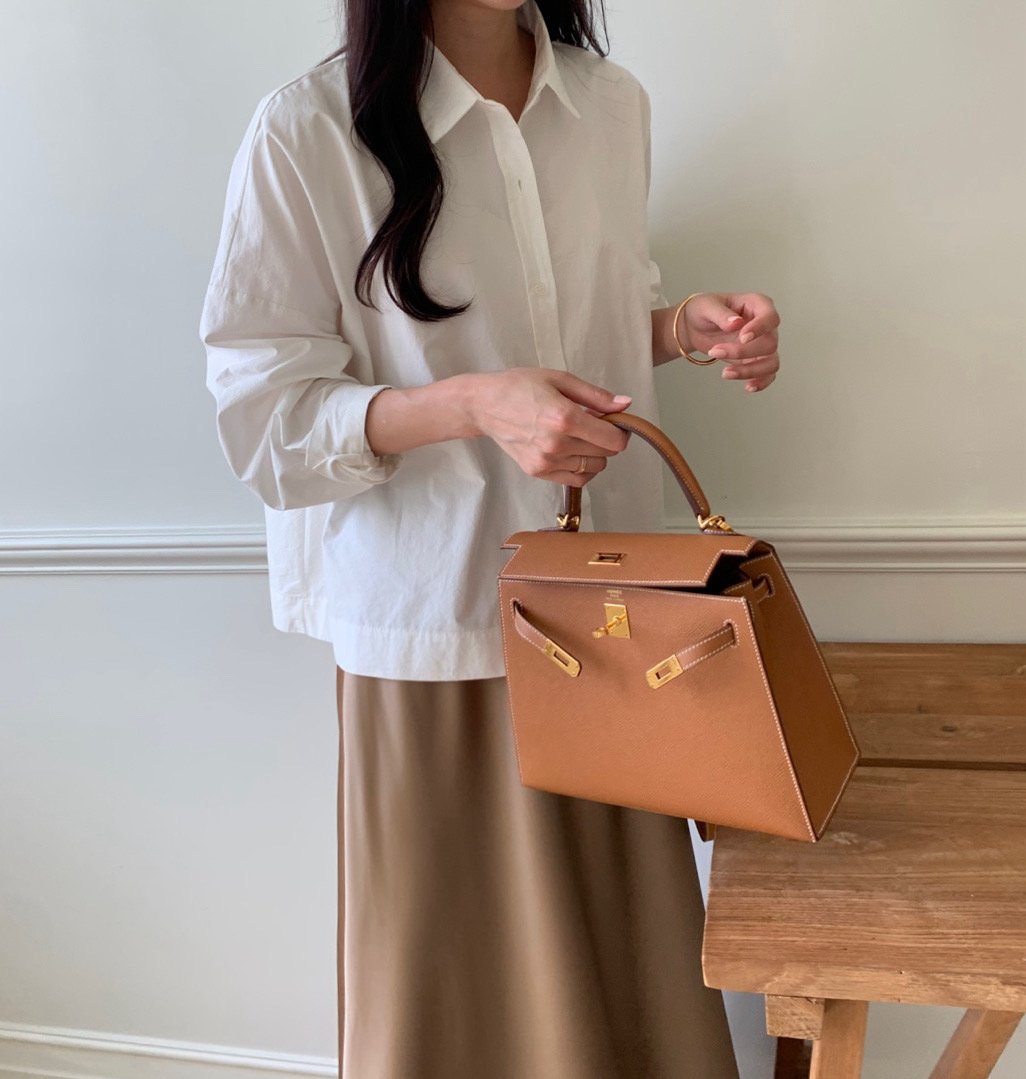 먹색당일 가을 럭키룸 무지 바이오 루즈핏 미니 셔츠 하객패션 - 상세 이미지 2